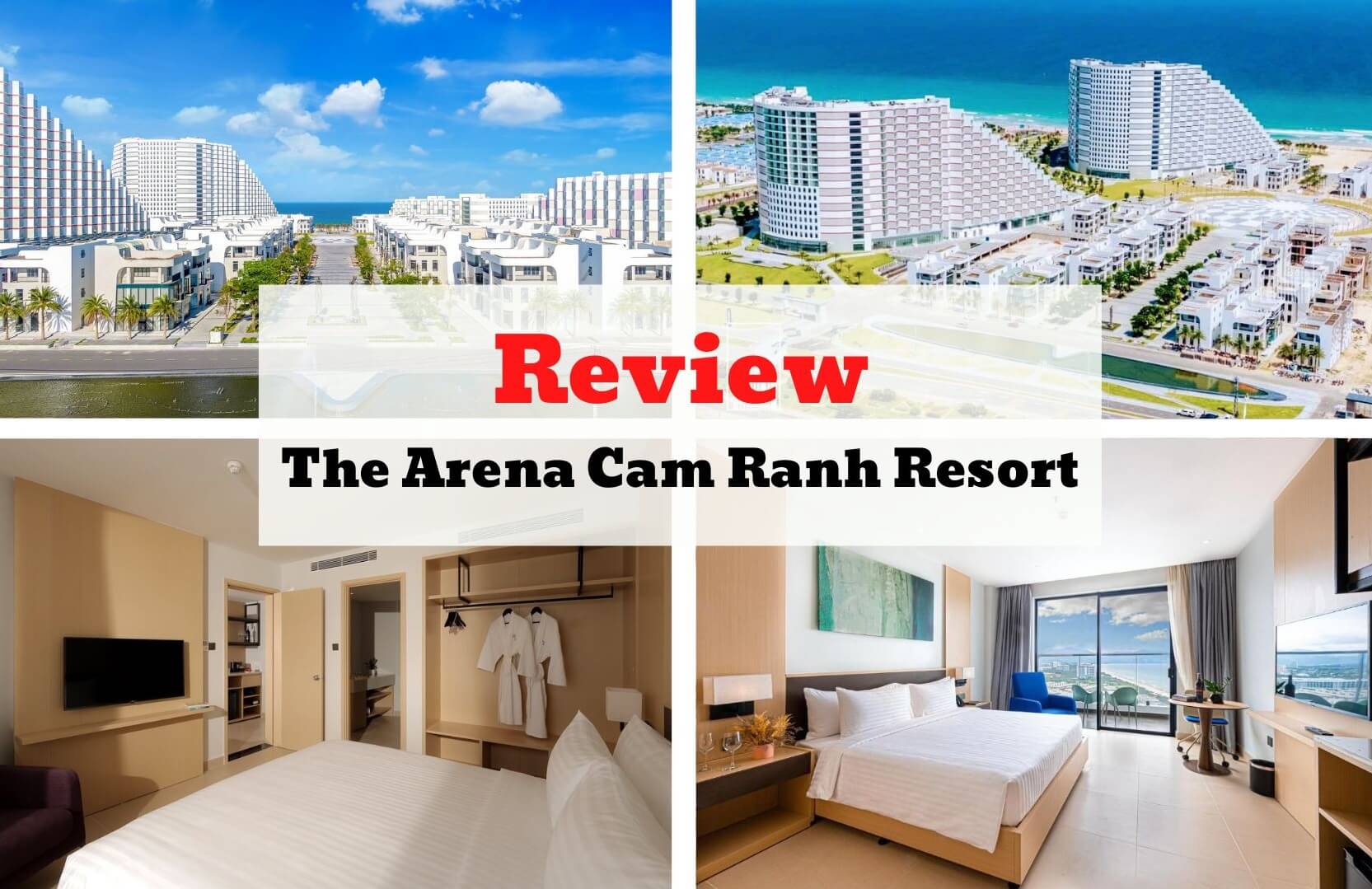 Review The Arena Cam Ranh Resort - Ngắm cảnh biển từ view ruộng bậc thang
